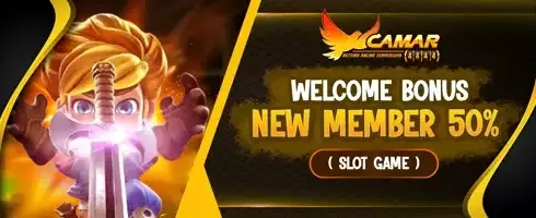Bonus Welcome New Member 100% banner